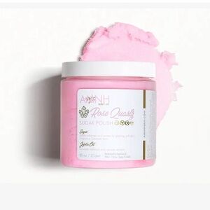 Rose Quartz Sugar Polish - Soft Pink